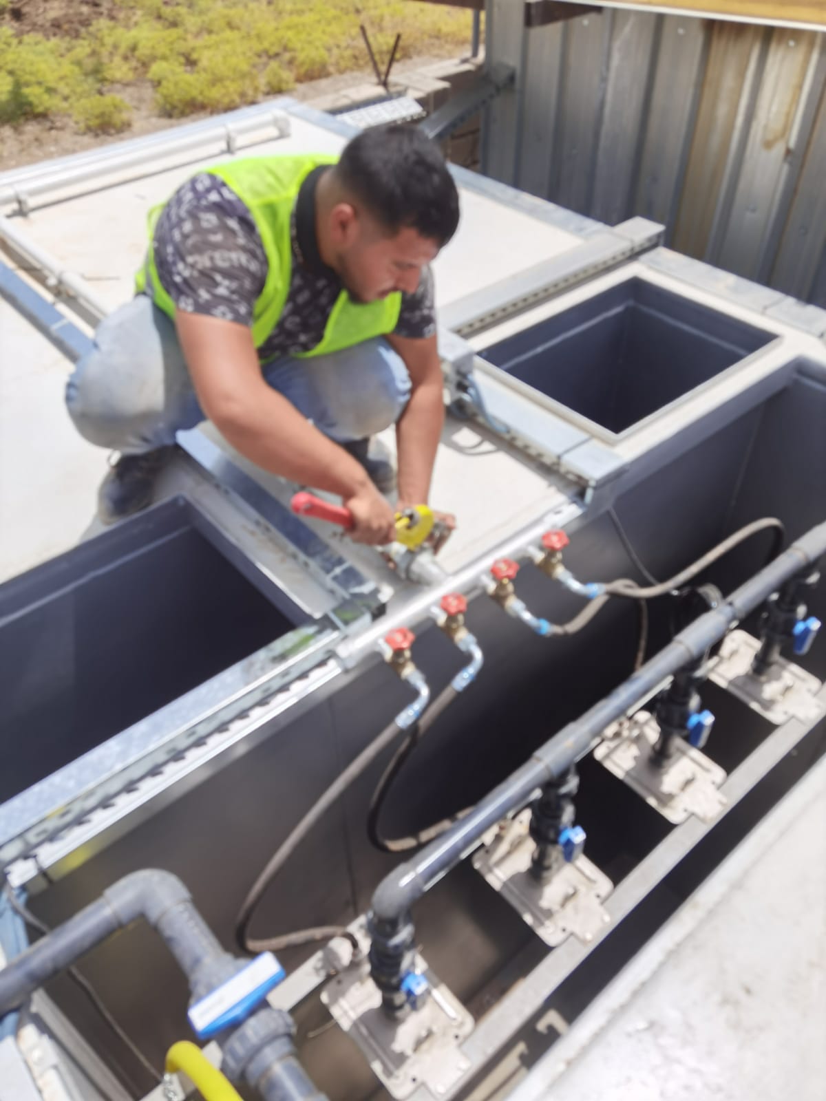 Water treatment plants